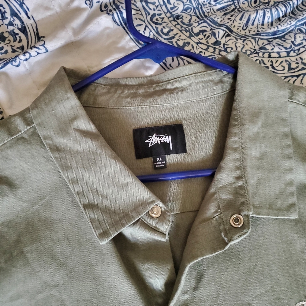 Mens Stussy Button up Shirt